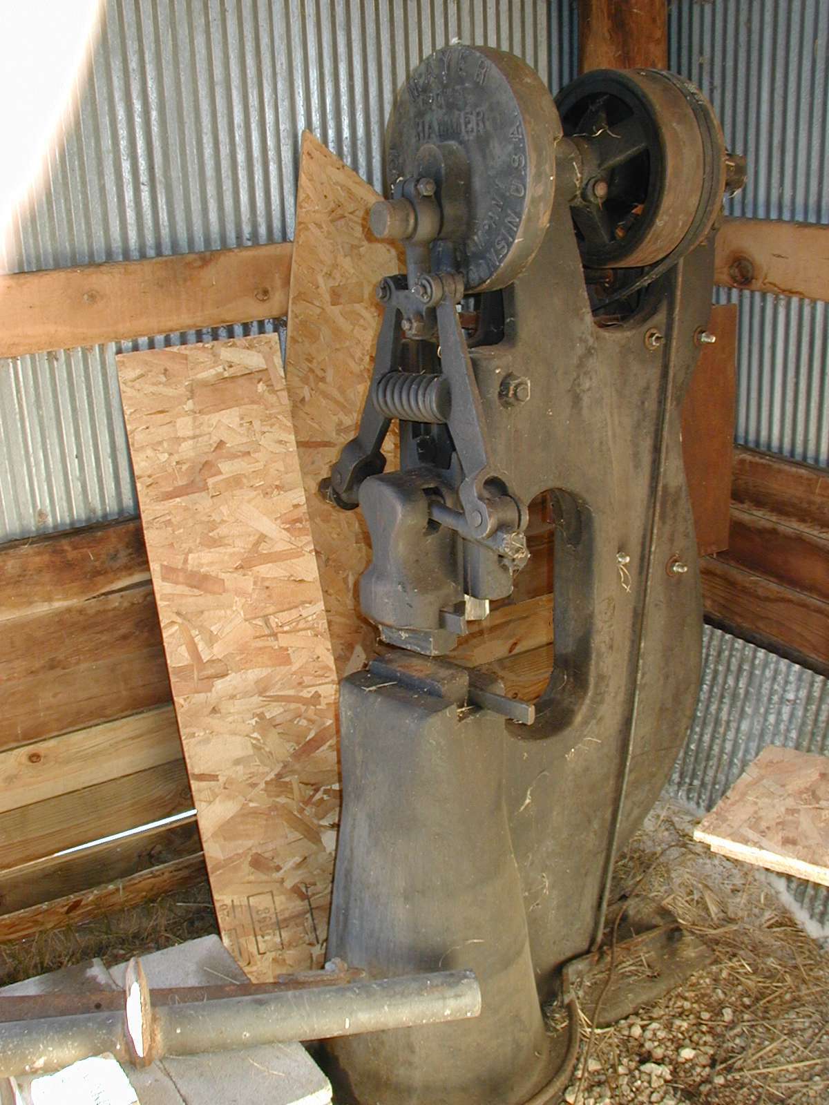 Little GiantMayer Bros. Power Hammer Identification Guide