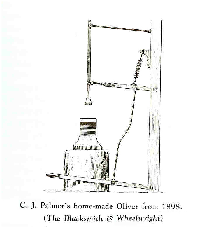 Simple treadle hammer for bladesmithing? Tools and Tool Making