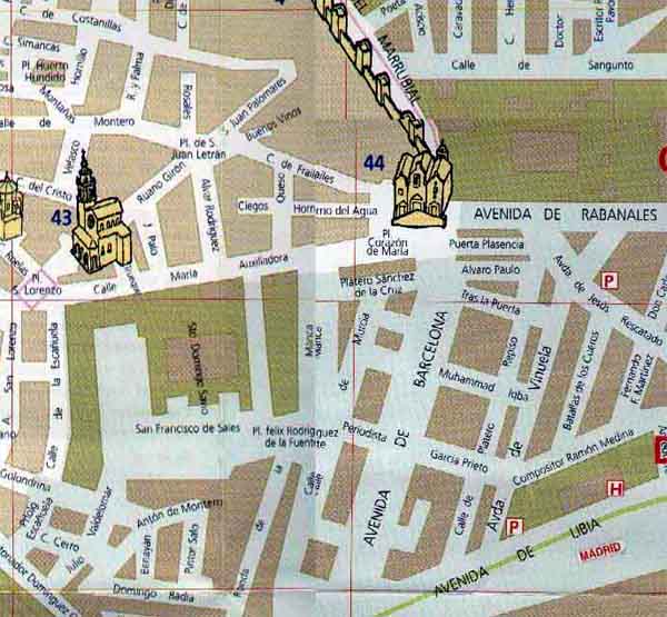 Cordova map of cordoba