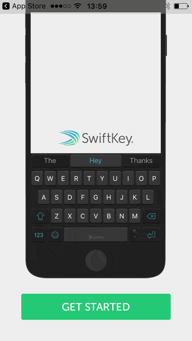 Klávesnice SwiftKey na iOS Spajk.cz