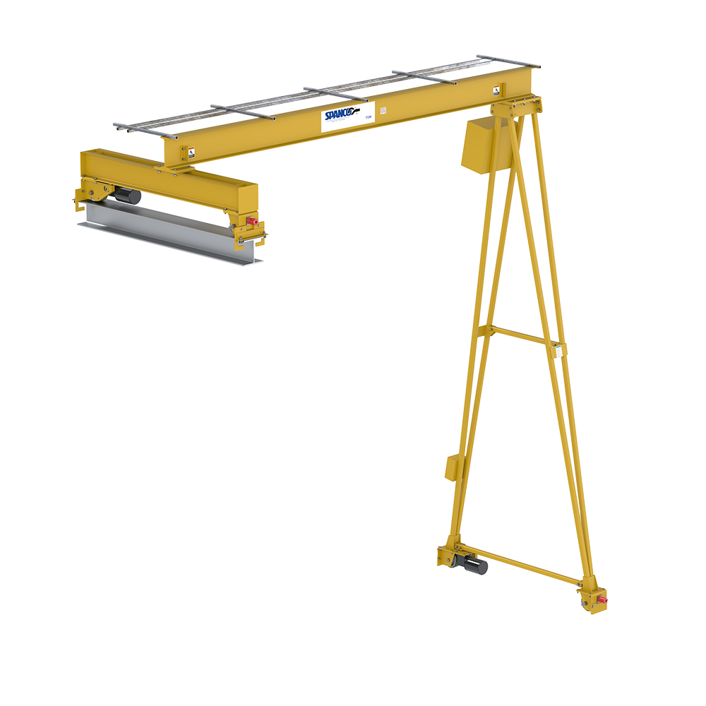 Overhead Gantry Cranes Adjustable, Portable and Custom Options Spanco