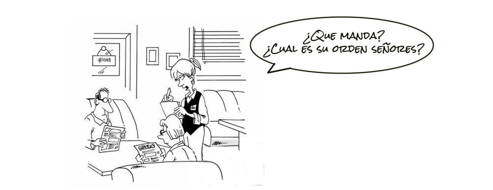 Que Manda Spanish expression explained translated Spanish Academy