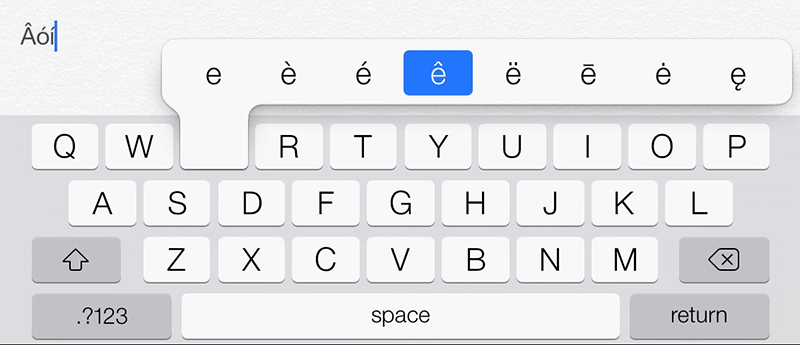 Make Accented Spanish Characters On Iphone Or Ipad