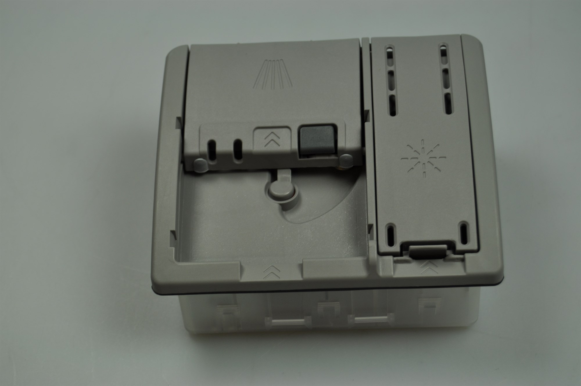 Detergent and rinse aid dispenser, Siemens dishwasher