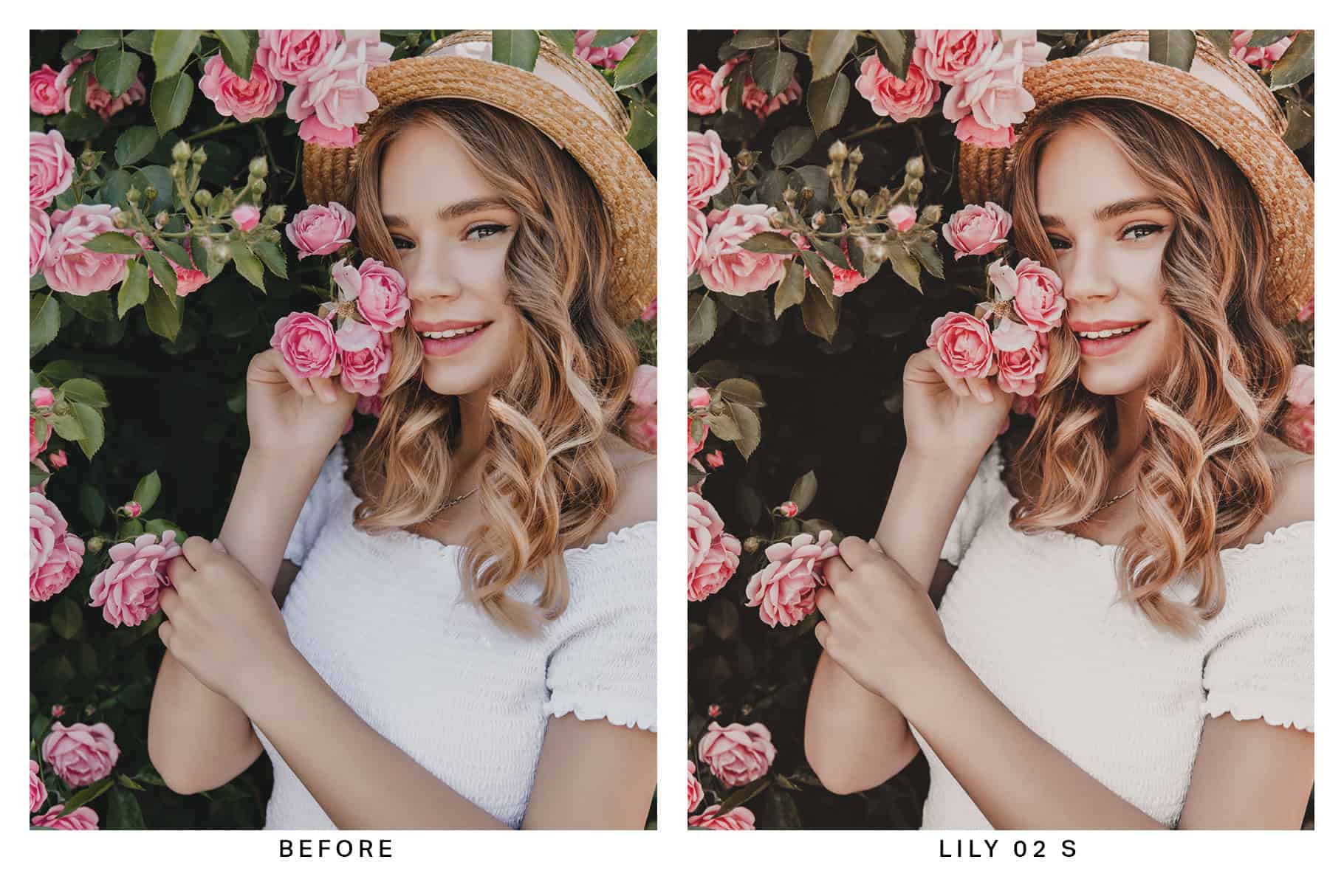 20 Pink Love Lightroom Presets and LUTs SparkleStock