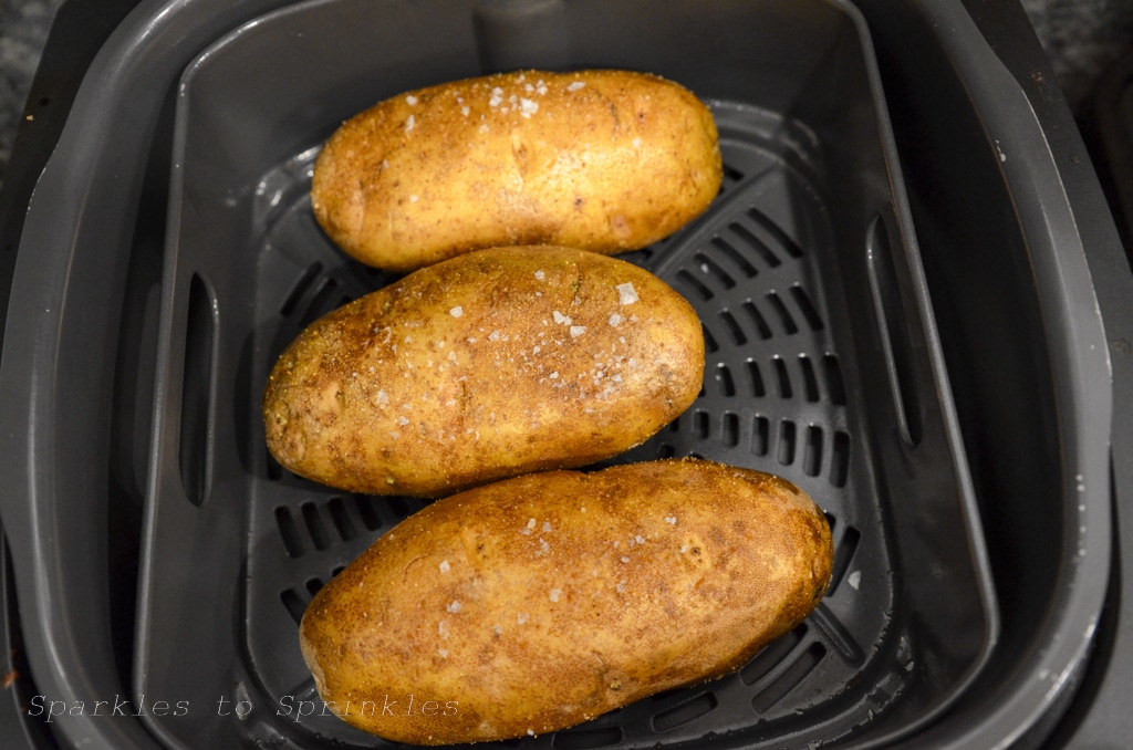 Ninja Foodi Grill Baked Potato Sparkles to Sprinkles