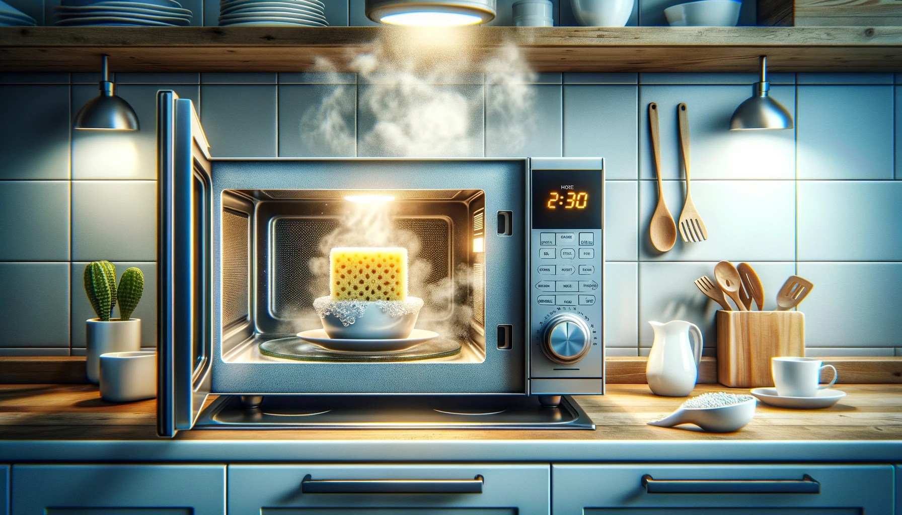 Effortless Sponge Sanitization Microwave Cleaning Made Simple