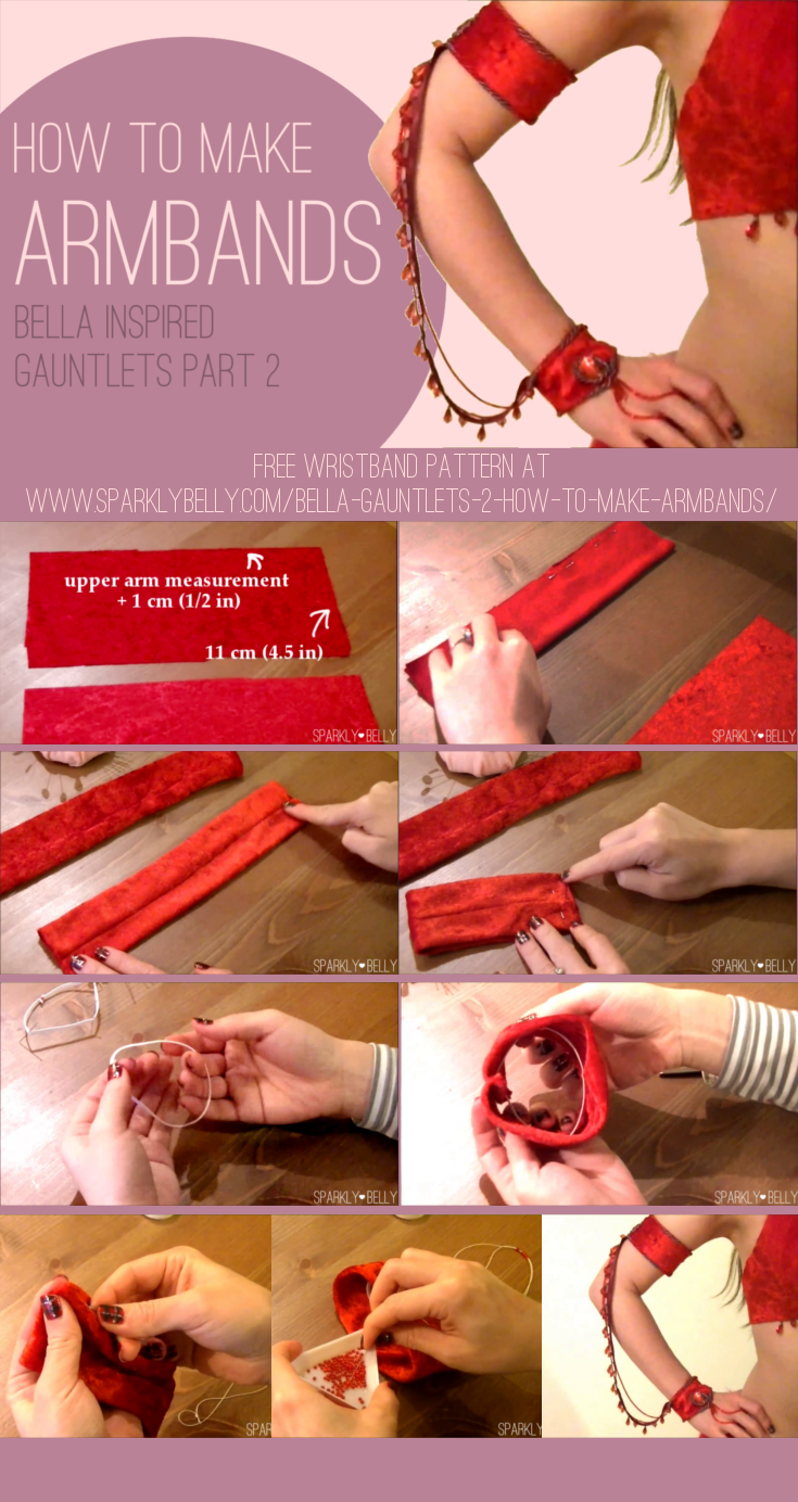 How to Make Armbands pinterest