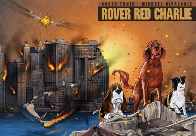 Rover Red Charlie It’s the end of the world as dogs know it