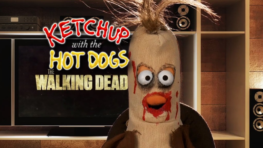Hot diggity dog! The Walking Dead S3 retold with puppets