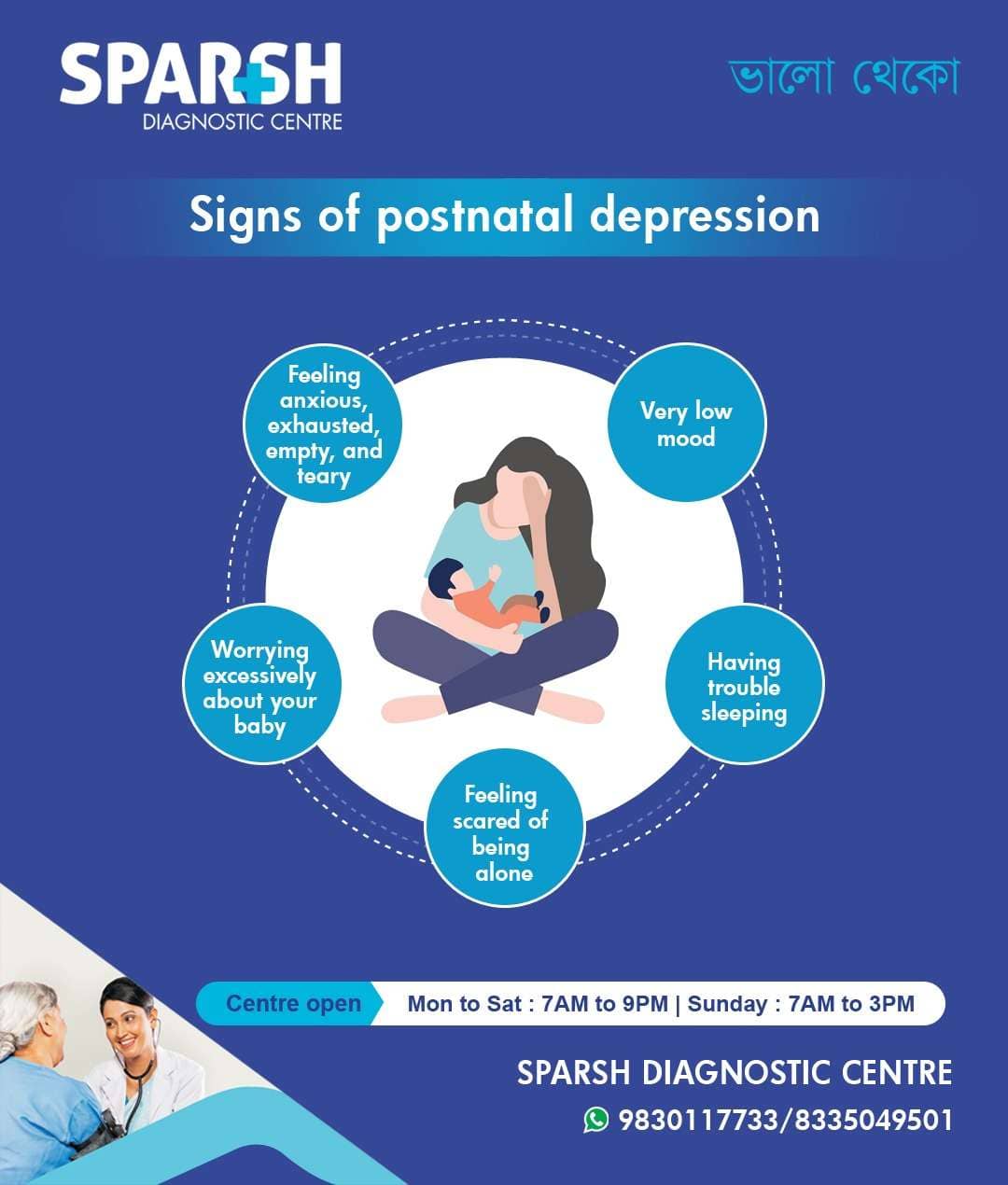 Postnatal depression Sparsh Diagnostic Center