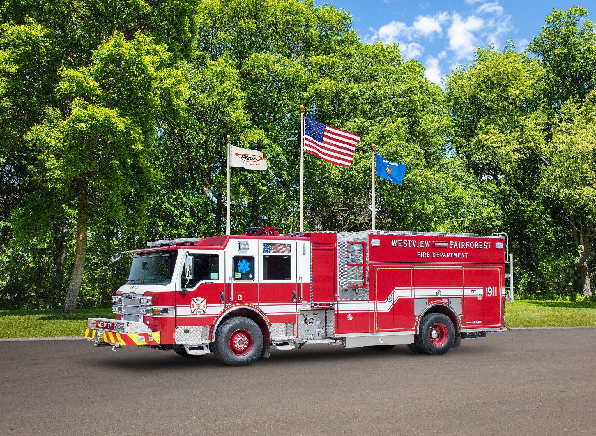 WESTVIEWFAIRFOREST FD Spartan Fire