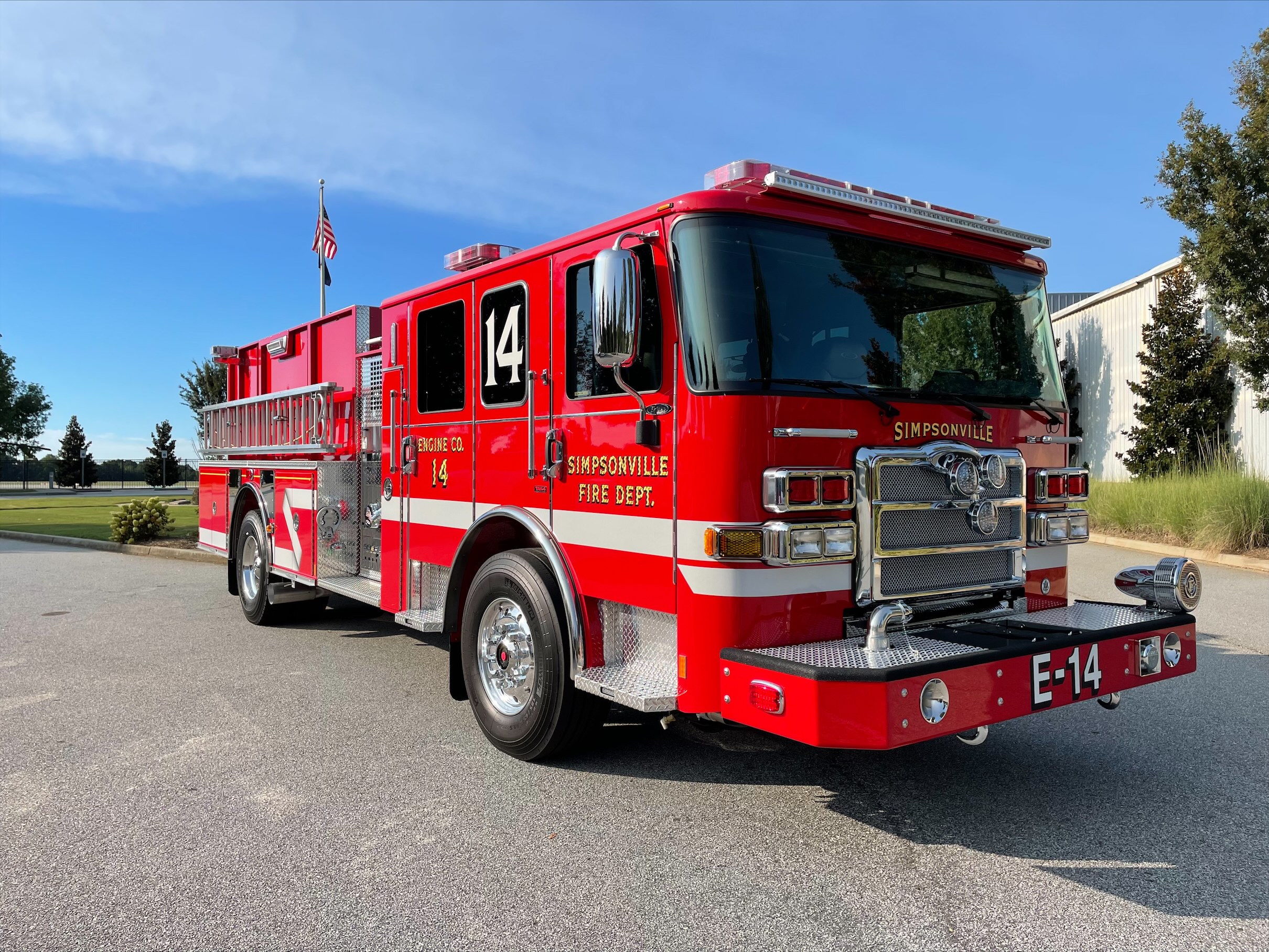 SIMPSONVILLE FD Spartan Fire