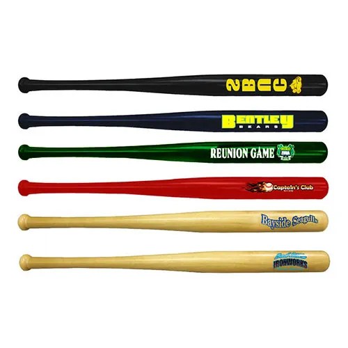 Wooden Mini Baseball Bats (18") Sparta Pewter USA