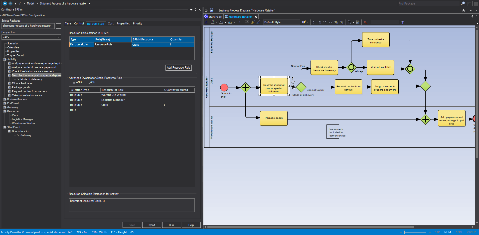 Business Process Simulation (BPSim) Enterprise Architect User Guide