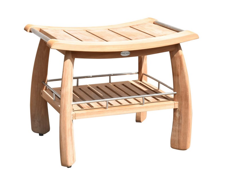 TEAK SHOWER STOOL Chrome Shower Stool seeds.yonsei.ac.kr