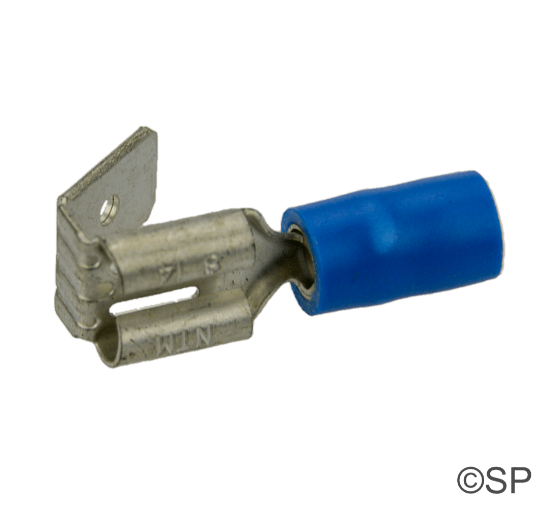 6.4mm Female Spade Crimp Terminal with Piggy Back 6.4mm Male Spade Terminal