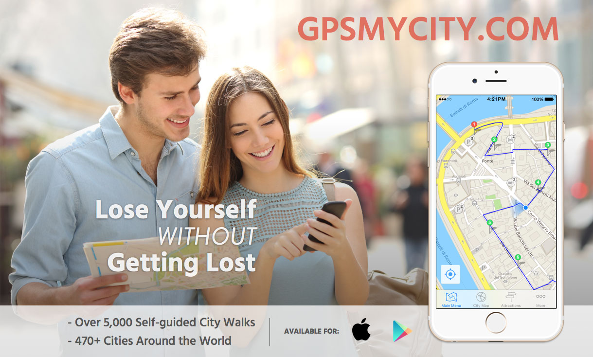 GPSGuided Travel Articles The New Way To Lose Yourself In A City