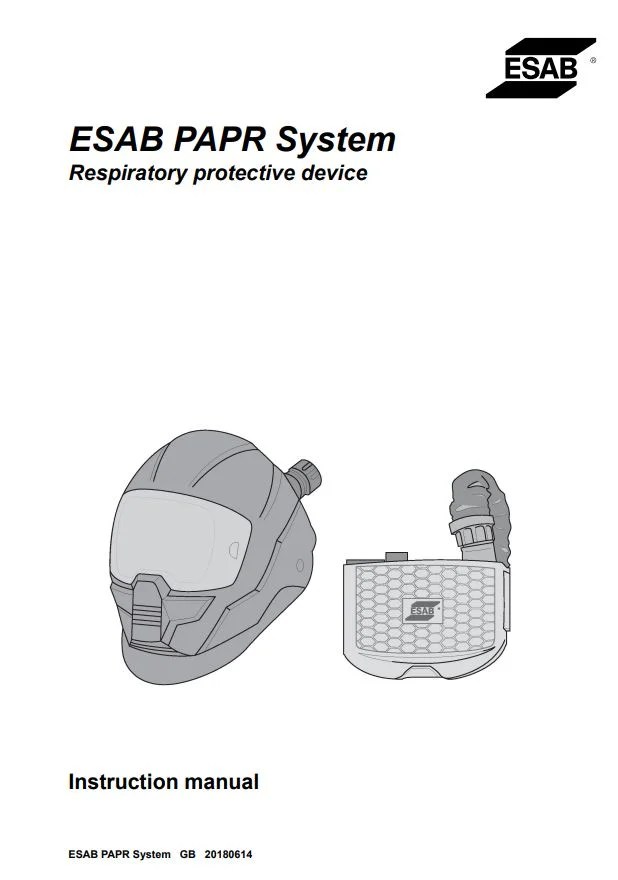 ESAB PAPR Motor Unit - SPA Welding Supplies