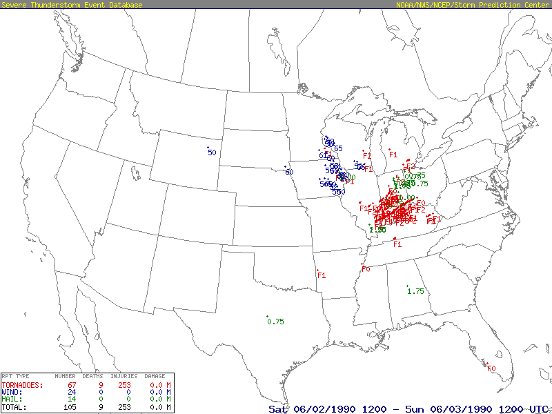 Alabama Tornado Statistics