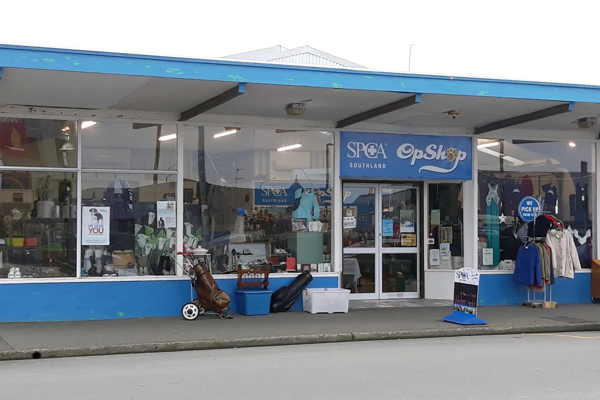 Service Invercargill Spey Street Op Shop • SPCA New Zealand
