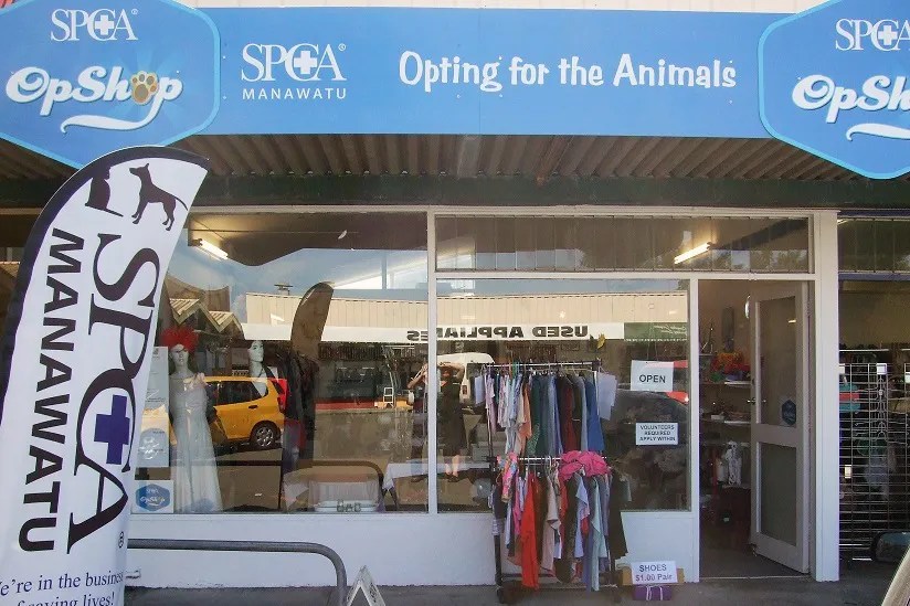 Service Palmerston North Op Shop • SPCA New Zealand