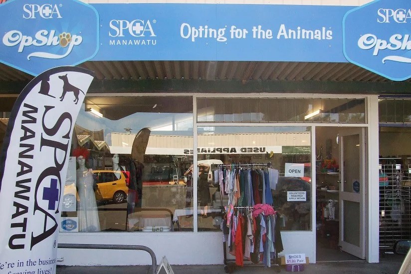 Service Palmerston North Op Shop • SPCA New Zealand