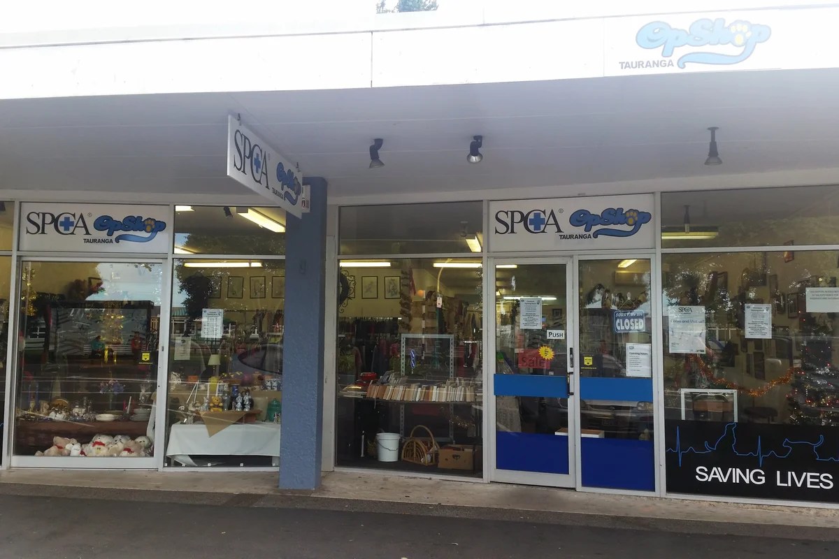 Service Tauranga Op Shop • SPCA New Zealand