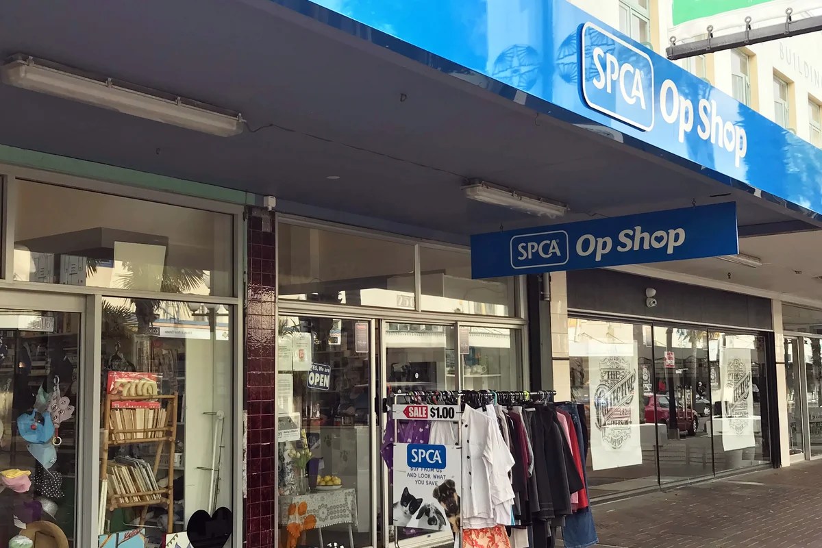 Service Napier Op Shop • SPCA New Zealand