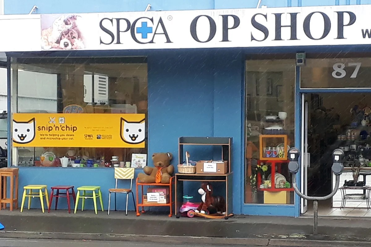 Service Masterton Op Shop • SPCA New Zealand