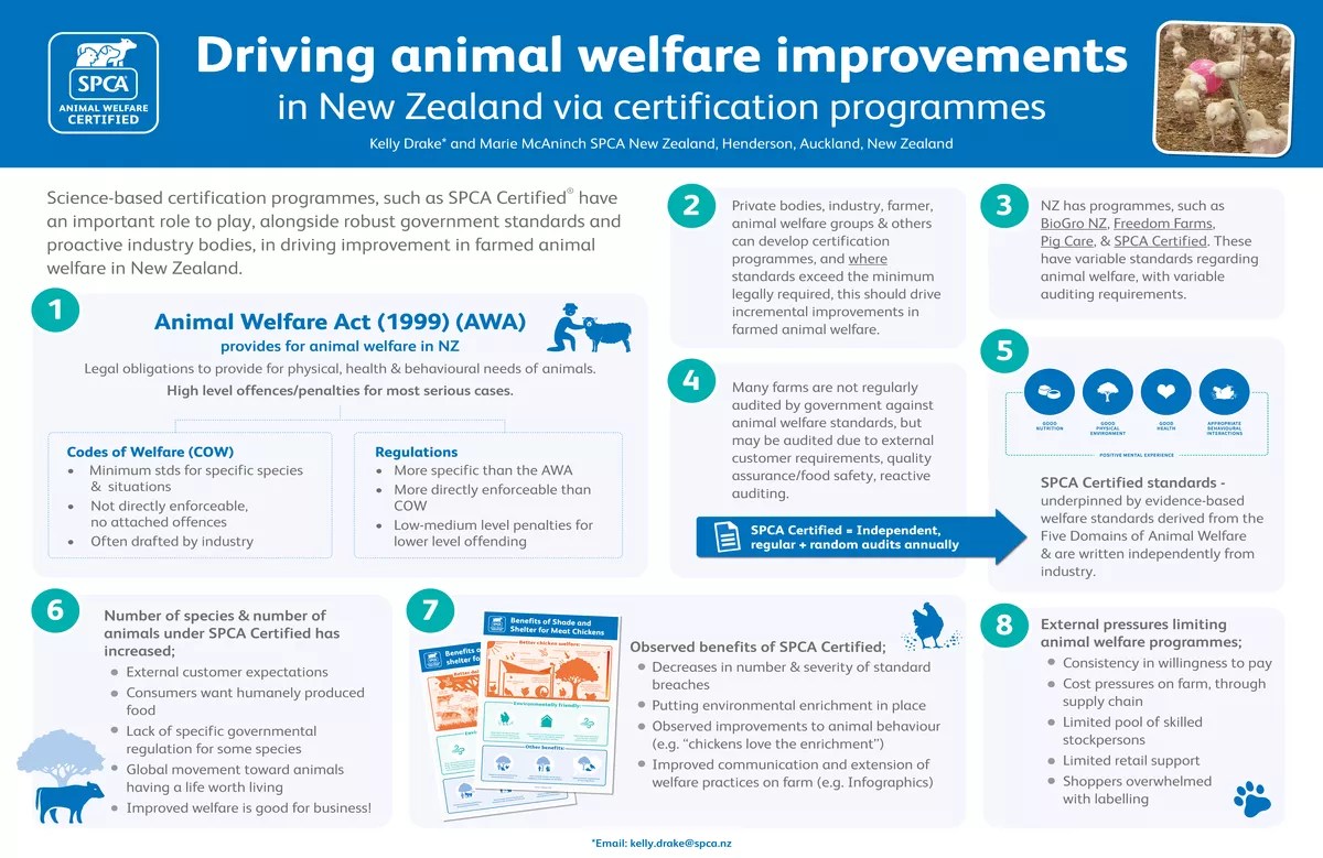 Driving Animal Welfare Improvements in New Zealand via Certification