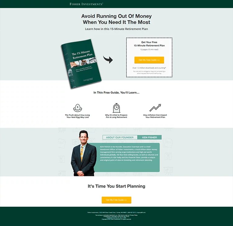 Lead Generation Landing Page Best Practices and Examples SendPulse(03)
