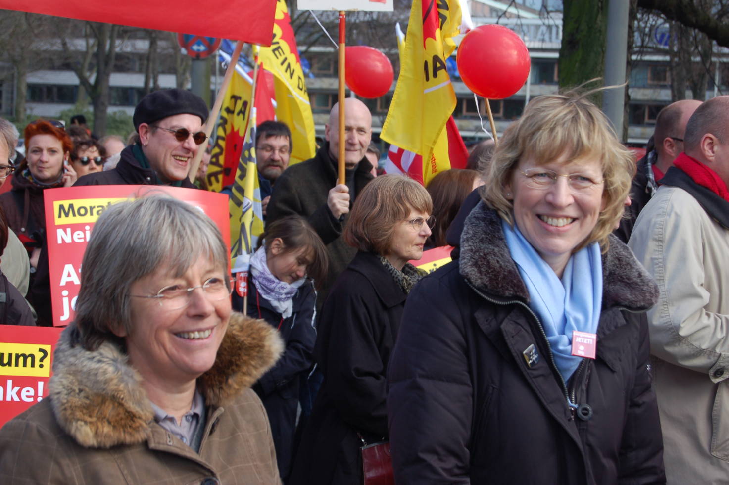 Über 50.000 Menschen demonstrierten in Hamburg für