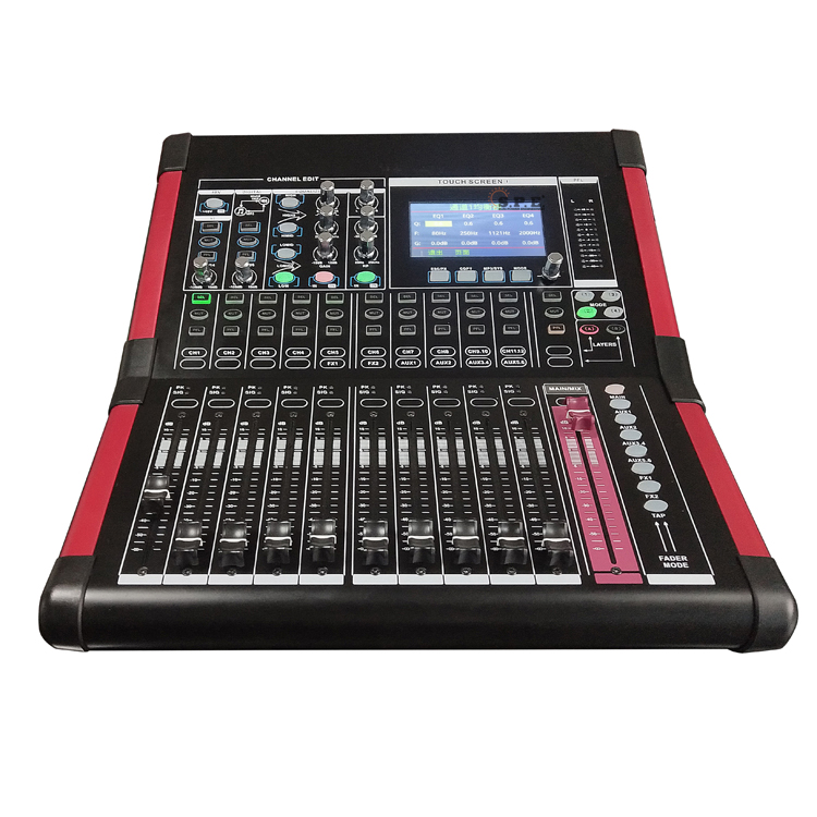 D16,16 channel professional audio digital mixer Sun Power