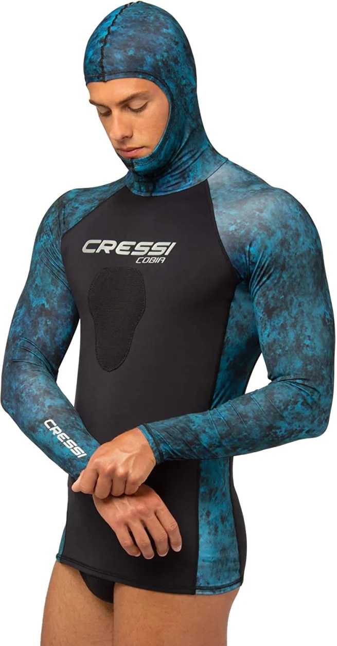 CRESSI Blue Cobia Rashguard Spearfishing World