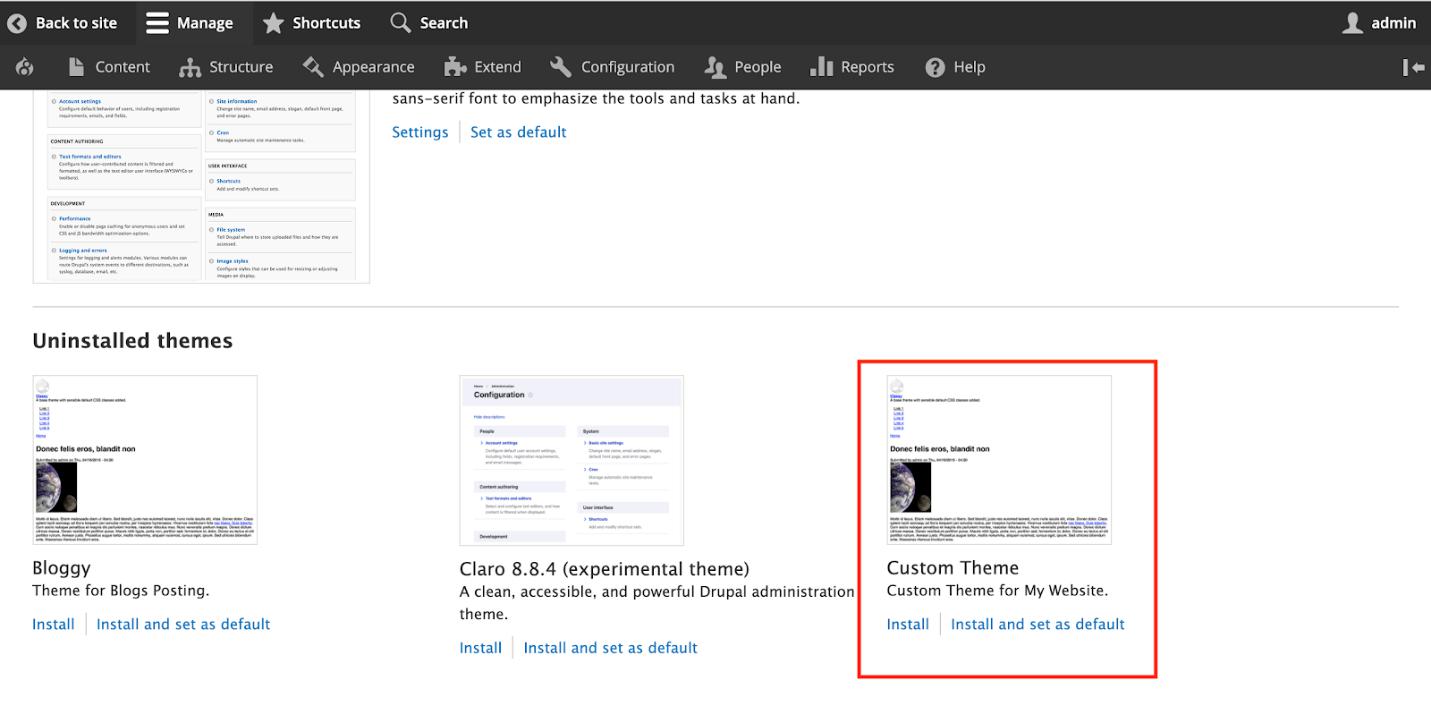 How to Create a Custom Drupal 9 Theme in 9 Simple Steps Drupal Sun