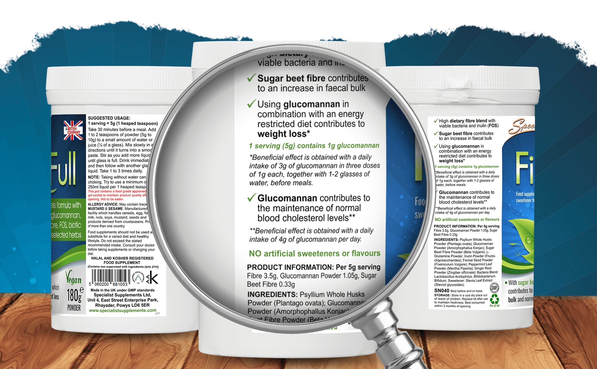 Fibre & Full healthy bowels & weight loss blend Specialist