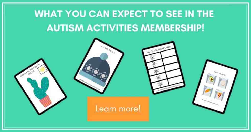 Looking for Activities for Autistic Kids Inside? Join the Autism Activities Membership for
