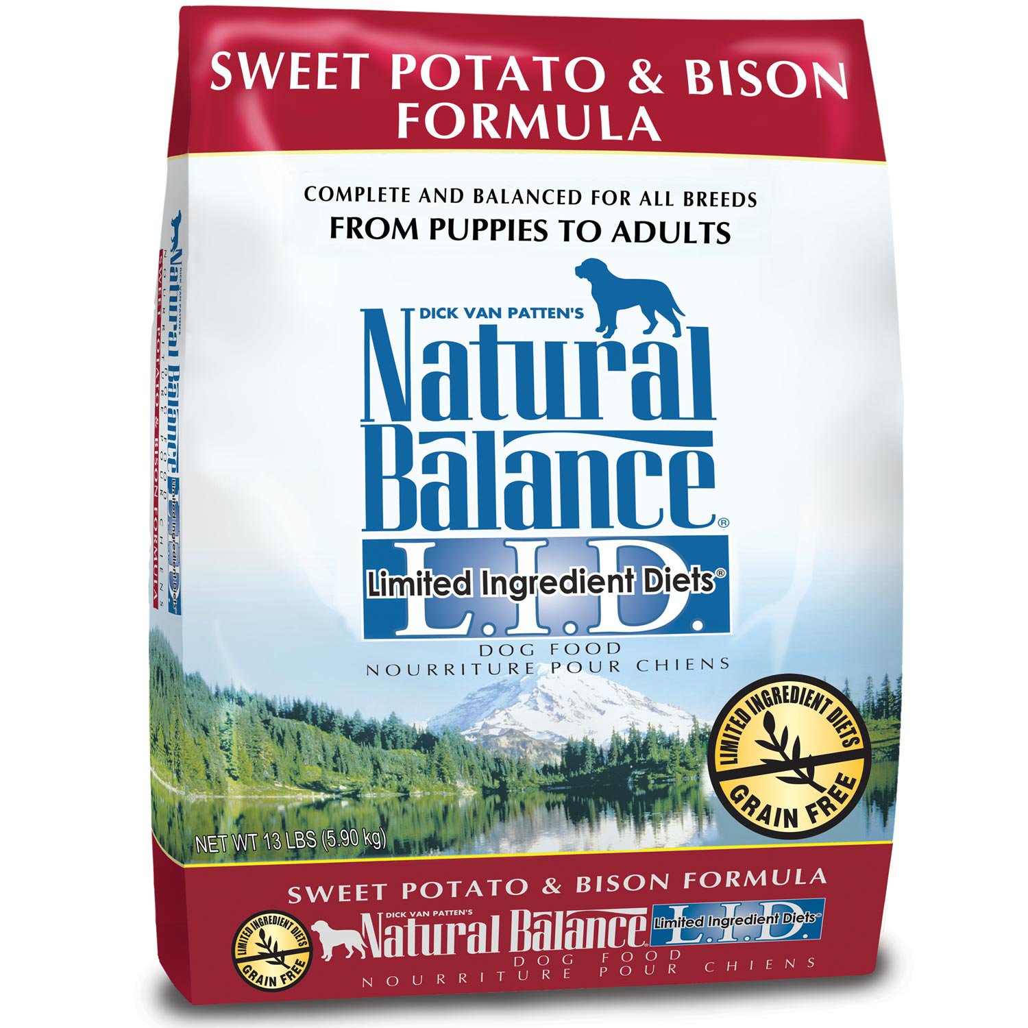 Natural Balance LID Sweet Potato & Bison 26lb