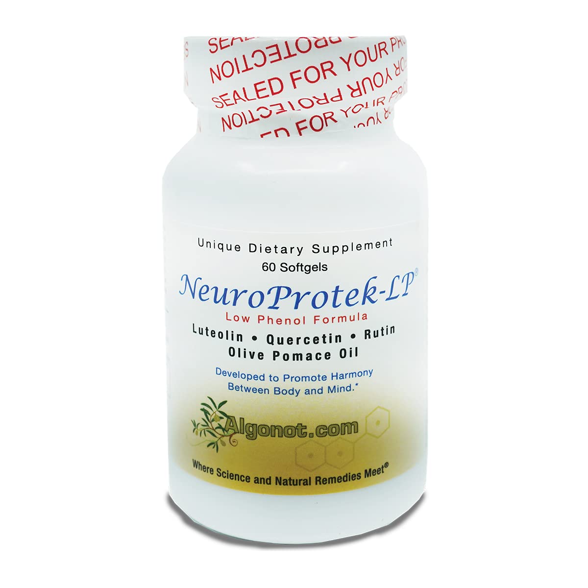 NeuroProtek® Low Phenol 60 softgels Spectrum Supplements
