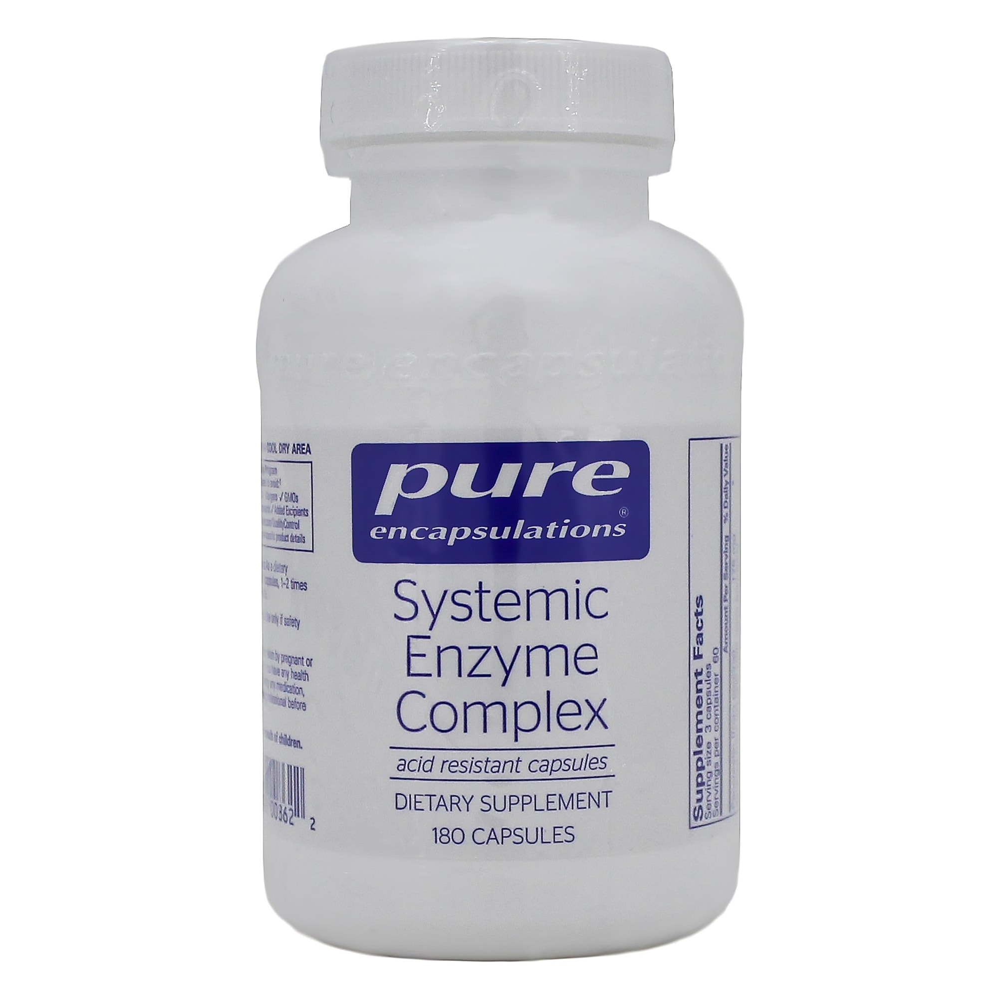 Buy Systemic Enzyme Complex 180 capsules Supplement Online Spectrum