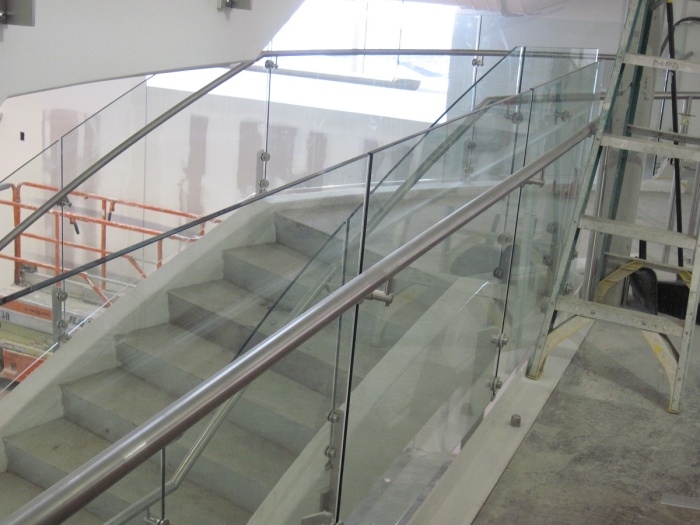 Curved staircase and architectural fabrication gallery
