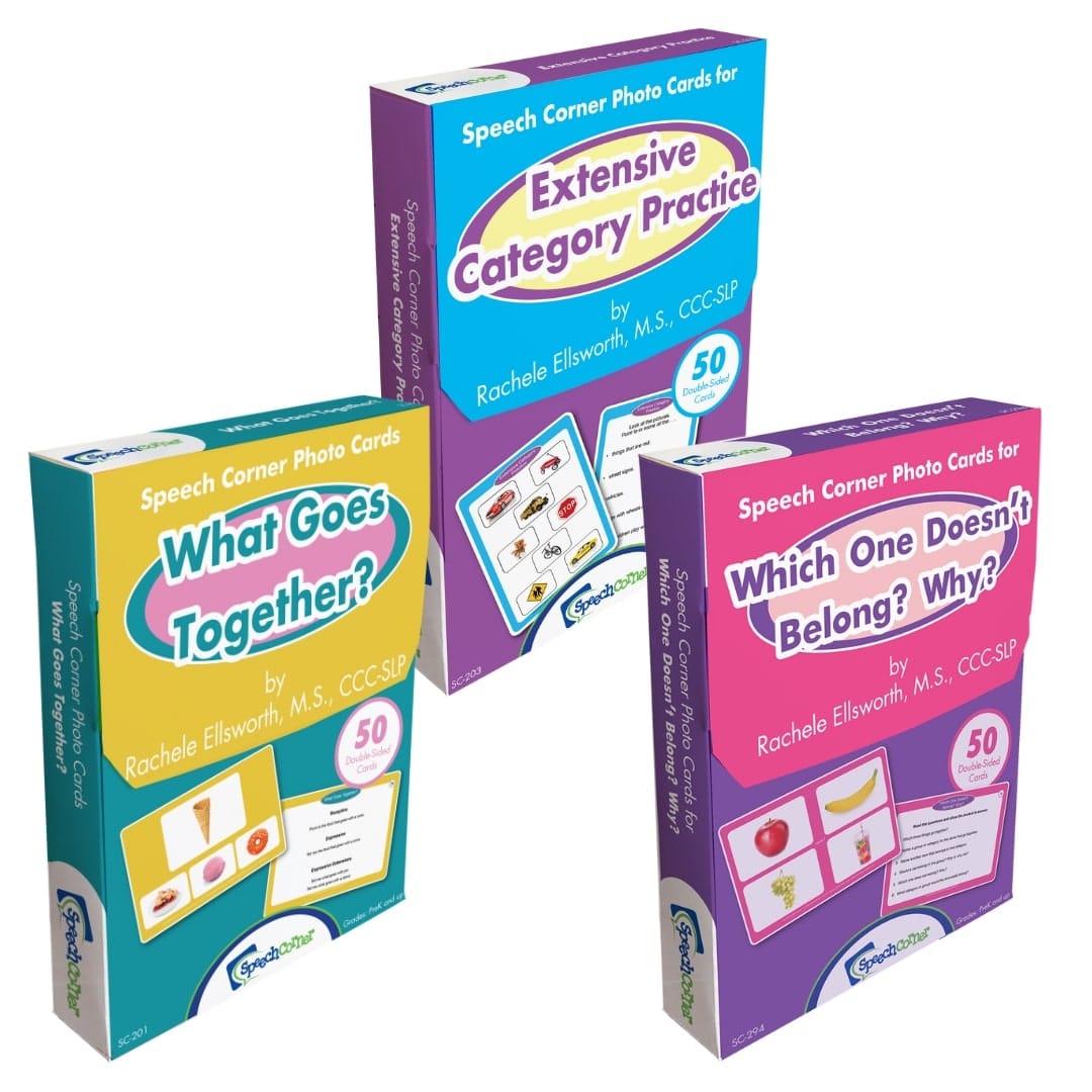 Speech Corner Speech Therapy Materials for Pediatric SLPs