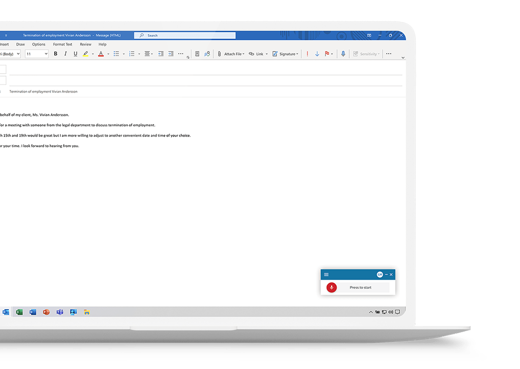 Speech to text - Philips SpeechLive