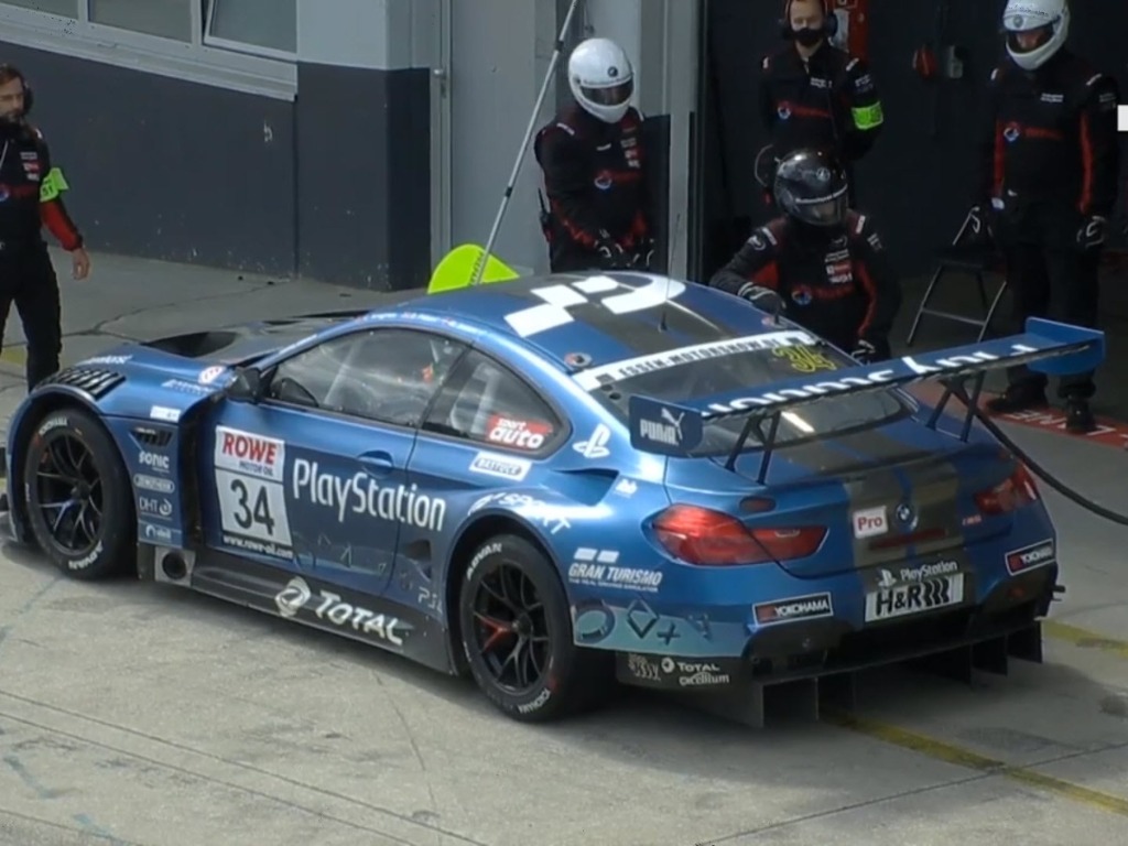 NLS VLN Nürburgring Ergebnis Nr.34 BMW M6 GT3 gewinnt nach Zeitstrafe