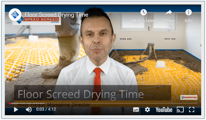 Floor Screed Drying Time How Quickly Can You Lay Your Floor Coverings