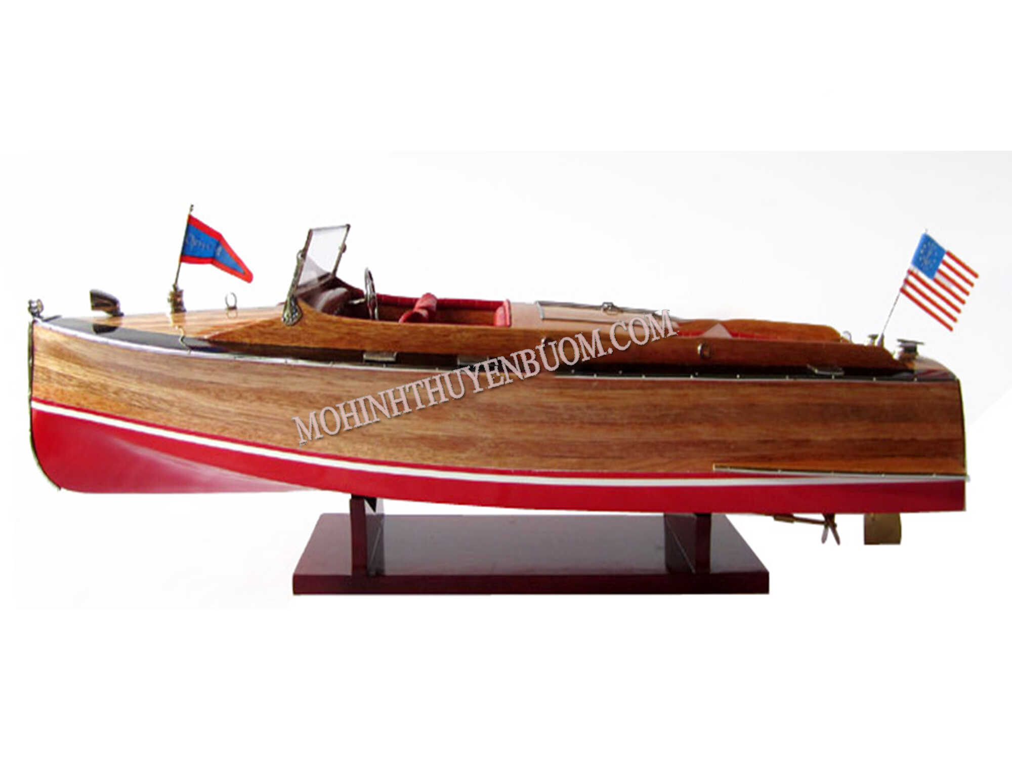 Chris Craft Runabout Classic Boat Model Speed Boat Model