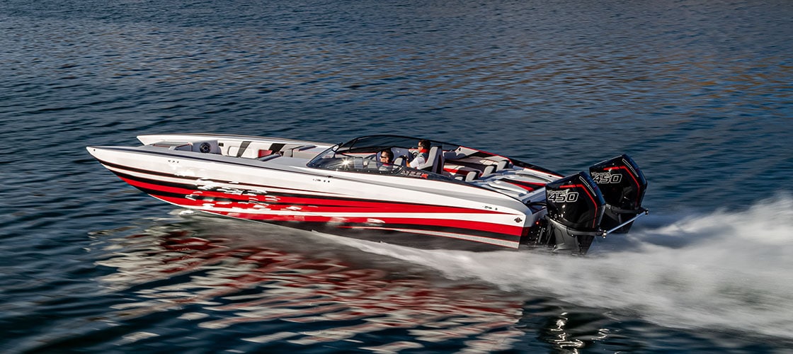 DCB Delivers First OpenBow M33R Catamaran Speed on the Water