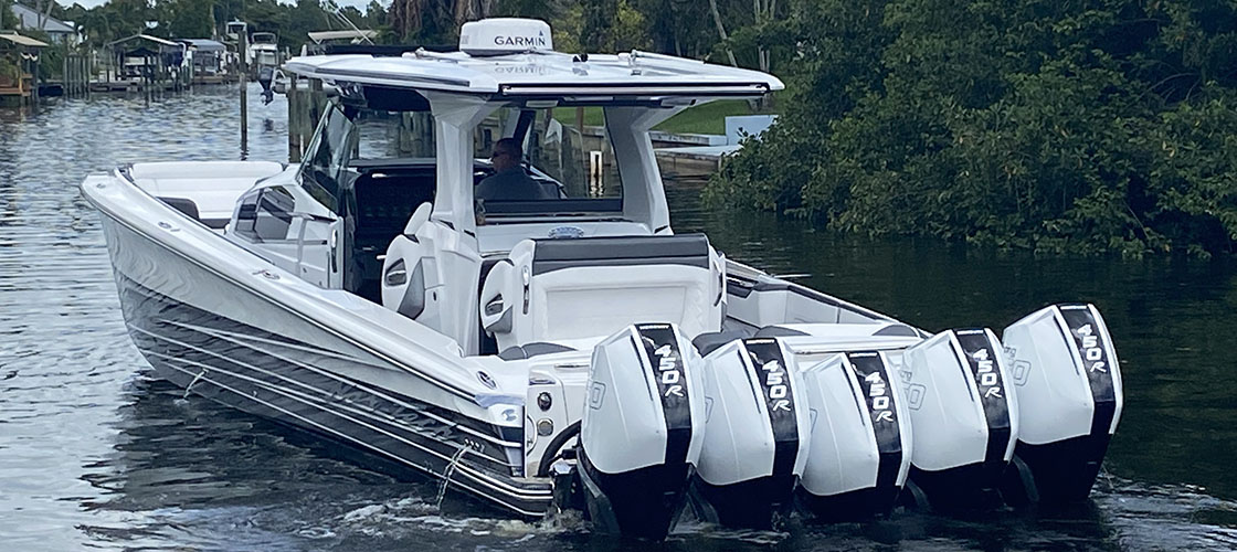 American Custom Marine Delivers First Quint 450R-Powered 450 Sport