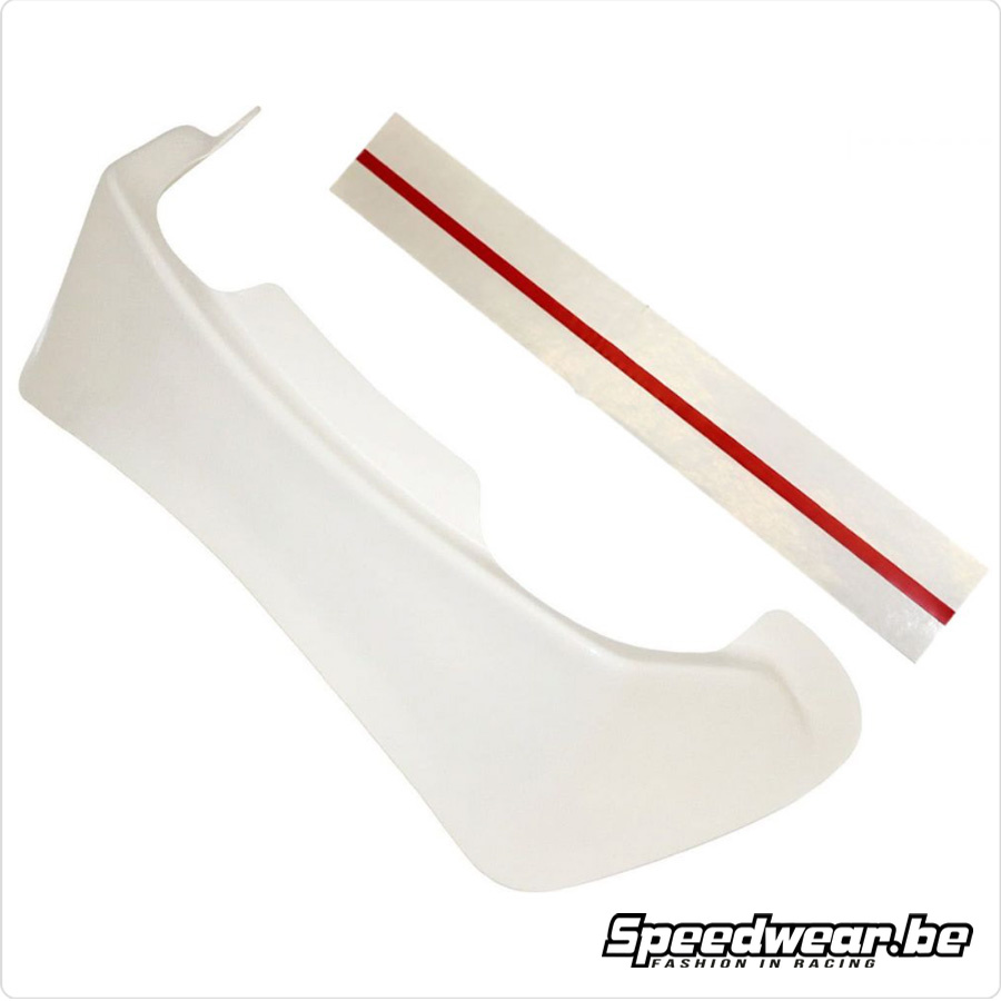 Rear spoiler white